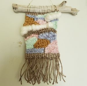 Pastel Boho Lady Wall Hanging